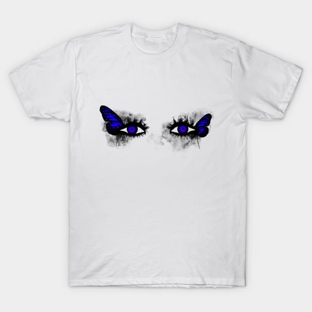 Blue Metamorphosis T-Shirt by Not Meow Designs 